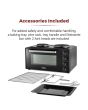 Tower T14045 42 Litre Mini Oven with Hot Plates - Black