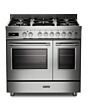 Delonghi PRO 965T MXX 90cm Twin Cavity Dual Fuel Range Cooker – Stainless Steel