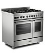 Delonghi PRO 965T MXX 90cm Twin Cavity Dual Fuel Range Cooker – Stainless Steel