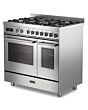 Delonghi PRO 965T MXX 90cm Twin Cavity Dual Fuel Range Cooker – Stainless Steel