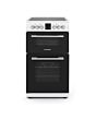Montpellier MDOC50FW 50cm Double Ceramic Cooker in White