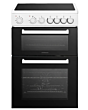 Statesman EDC160W 60Cm Wide Double Oven Electric Ceramic Cooker