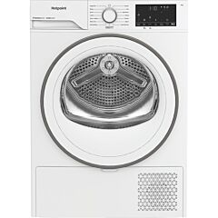 Hotpoint CHSD83MWWUK Freestanding 8kg Heat Pump Tumble Dryer with ColdGuard - White