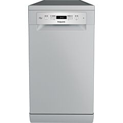 Hotpoint HP3FC10BS7A0SUK 10 Place Setting Freestanding Slimline Dishwasher with 3D Zone Wash - Silver