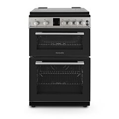 Montpellier MDG600LK 60cm Gas Double Oven Cooker in Black