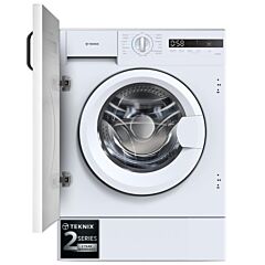 Teknix BITKW814 8Kg 1400Spin Integrated Washer, White