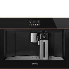 Smeg CMS4604NR 45cm Integrated Coffee Machine, Copper