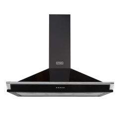 Stoves ST S900 RICH CHIM RAIL BLK 90cm Hood