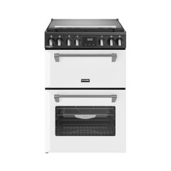 Stoves DX MRA RICH 60DF 60cm Dual Fuel Cooker with Double Oven - Ice White