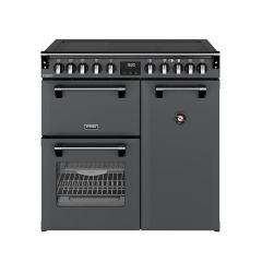 Stoves DX RCA RICH 90Ei RTY 90cm Richmond DX Electric Induction Rotary Range Cooker - Anthracite Grey