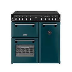 Stoves DX RCA RICH 90Ei RTY 90cm Richmond DX Electric Induction Rotary Range Cooker - Deep Marine