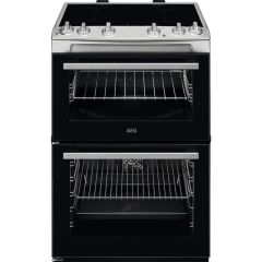AEG CIX6500ABM Induction Electric Cooker with Double Oven