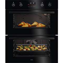 AEG OU5CU40K Built-Under Double Oven - Black