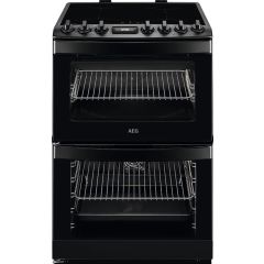 AEG CIB6743MCB Induction Electric Cooker with Double Oven