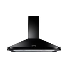 Rangemaster CLAHDC90BC/ Classic 90cm Hood Black Chrome Rail