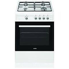 Simfer SIM61GW 60cm single cavity gas cooker white