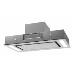 Lifestyle LSHDCE90W 90cm Ceiling White Glass