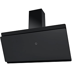 Cata ICON90H 90cm Angled Glass Hood Black 9 Fan Speeds Hidden Touch Control 523m3/h Max Airflow 62dB