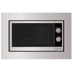 Cata UBMICRO20SS Solo Microwave -Built in depth 300mm- 20 Litre Capacity - Mechanical Timer - 5 Powe