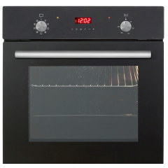 Essentials AESOMFBK Multifunction Single Oven - Black