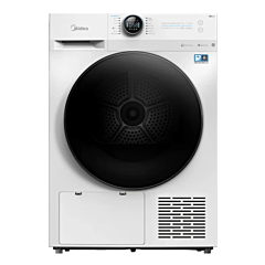 Midea MD200H90WB/W-UK 9kg Wi-Fi Enabled A+++ Energy Heat Pump Condenser Dryer
