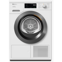 Miele TED645WP Heat Pump 9kg Honeycomb drum with Glass Door A+++ energy rating EcoSpeed + EcoDry Ext