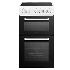 Statesman EDC150W 50Cm Wide Double Oven Electric Ceramic Cooker