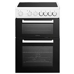 Statesman EDC160W 60Cm Wide Double Oven Electric Ceramic Cooker