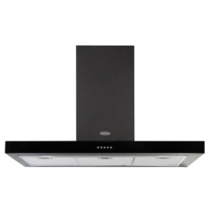 Stoves 444443574 100Cm Flat Hood 100Db Mk3 - Black