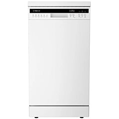 Teknix TX3FD458W Freestanding Dishwasher Slimline White