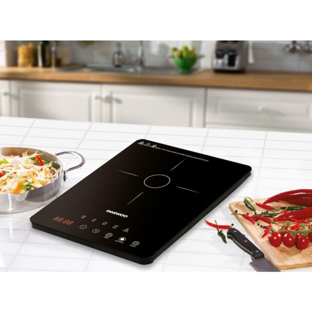 Daewoo SDA1805GE 2000W Single Induction Hob