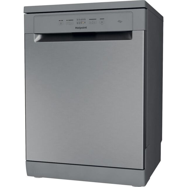 Hotpoint Full Size Freestanding Dishwasher - Inox - 14 Place Settings  - E rated - H2F HL626 X UK