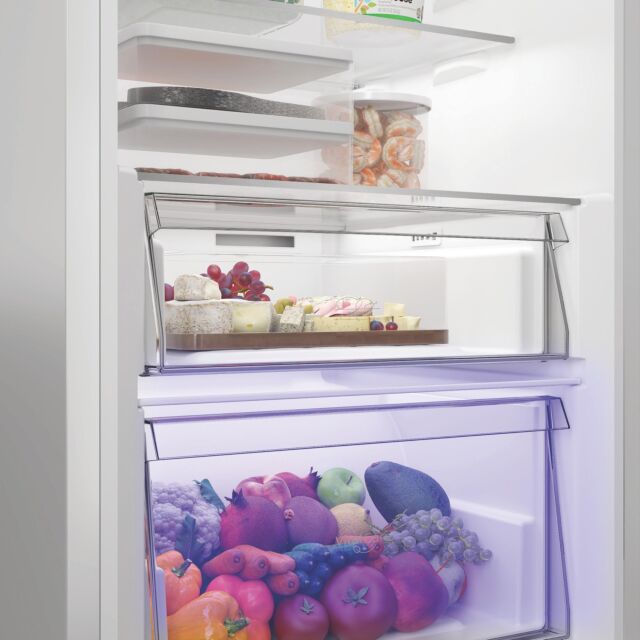 Hotpoint HPMLF6442W4UK Frost Free Tall Larder Fridge - White