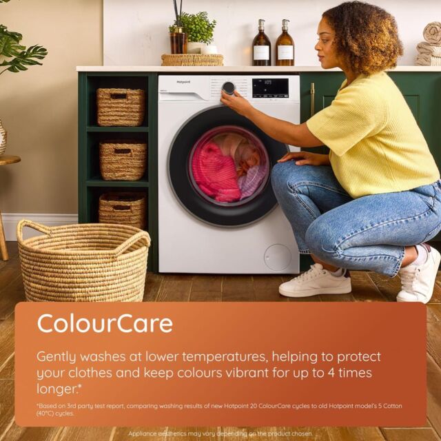 Hotpoint H101GANTISTAINUK AntiStain 10kg Washing Machine with Steam - Graphite