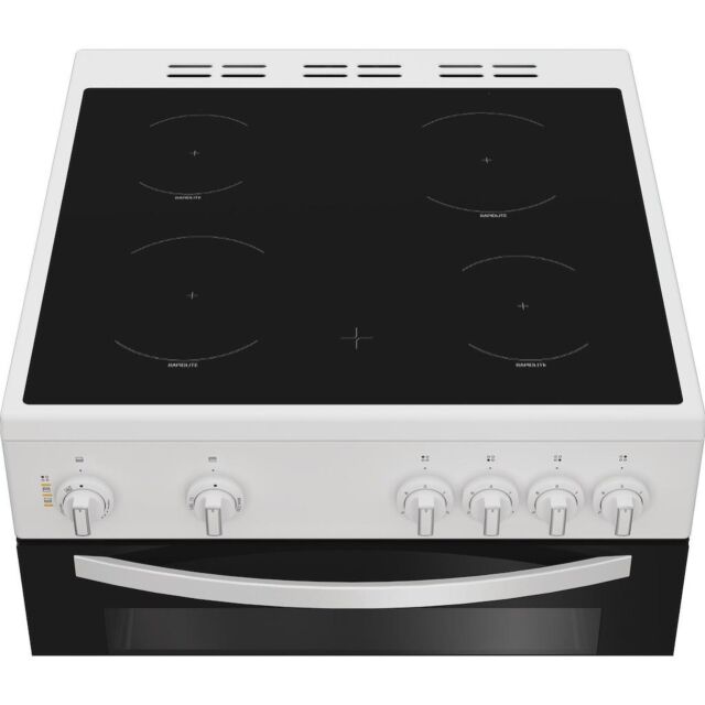 Indesit IDE6VMW Freestanding 60cm Electric Cooker - White