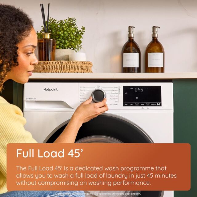 Hotpoint HB93GCAREUK Freestanding 9kg Washing Machine