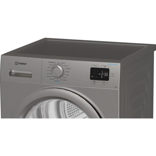 Indesit C YD 92D SS UK Freestanding 9kg Heat Pump Tumble Dryer