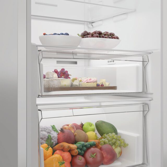 Indesit MLINF1442W4UK 365L Freestanding Frost Free Tall Larder Fridge - White