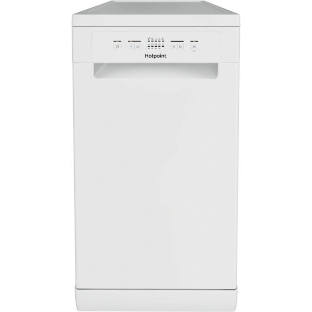 Hotpoint HP2FD10CS90WUK 10 Place Setting Freestanding Slimline Dishwasher with Rapid Wash - White