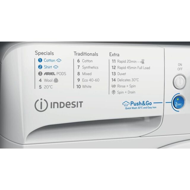Indesit BWE 91496X WV UK Freestanding 9kg Washing Machine