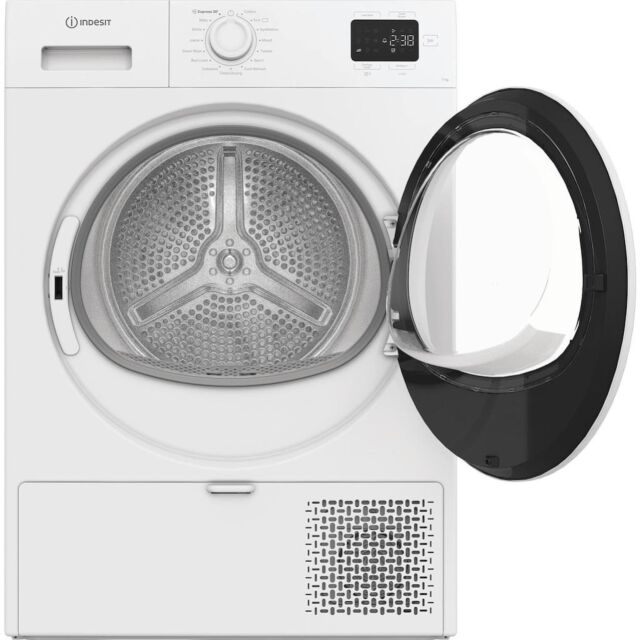 Hotpoint CYSD72DWWUK 7kg Heat Pump Tumble Dryer with QuickCycle