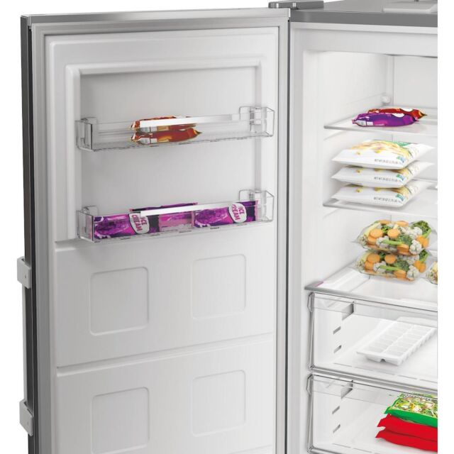 Hotpoint HPMFF6312XBR4UK Frost Free Tall Freezer - Dark Inox