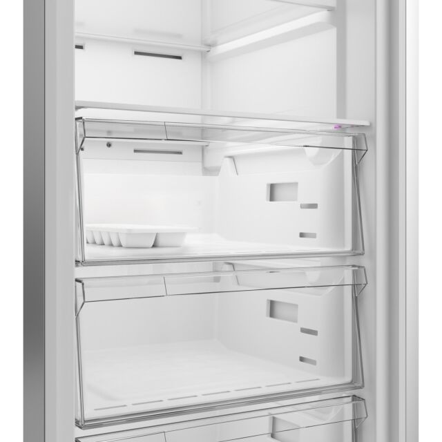 Indesit MFINF1312W4UK 286L Freestanding Frost Free Tall Freezer - White