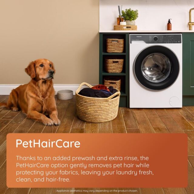 Hotpoint HPD9693BCAREUK Fabric Care Pro 9+6kg Freestanding Washer Dryer with HomeWhiz