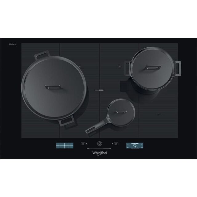 Whirlpool SMP 778 C/NE/IXL SmartCook Induction Hob 8 Zone 75cm - Black