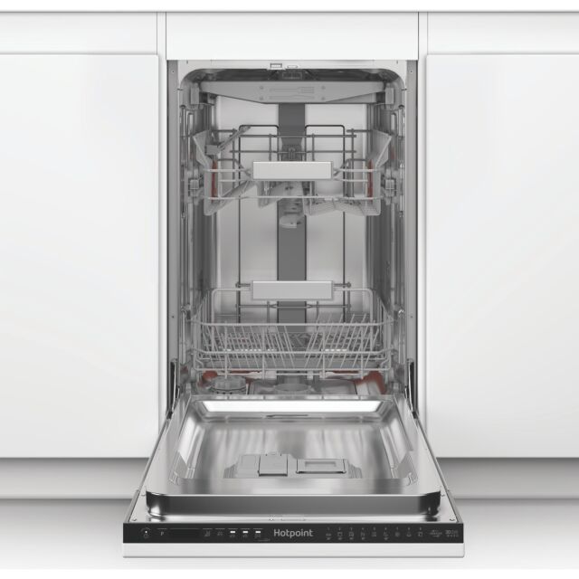 Hotpoint HP6IC11BS7LA0UK Integrated 45cm Slimline Dishwasher with 10 Place Settings - C Rated