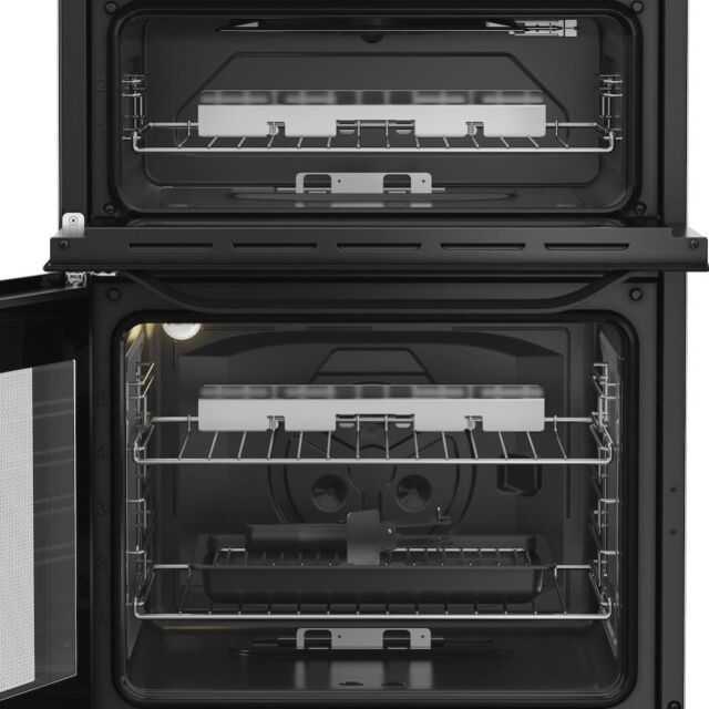 Hotpoint HTG6GDCB1 Freestanding 60cm Gas Double Cooker