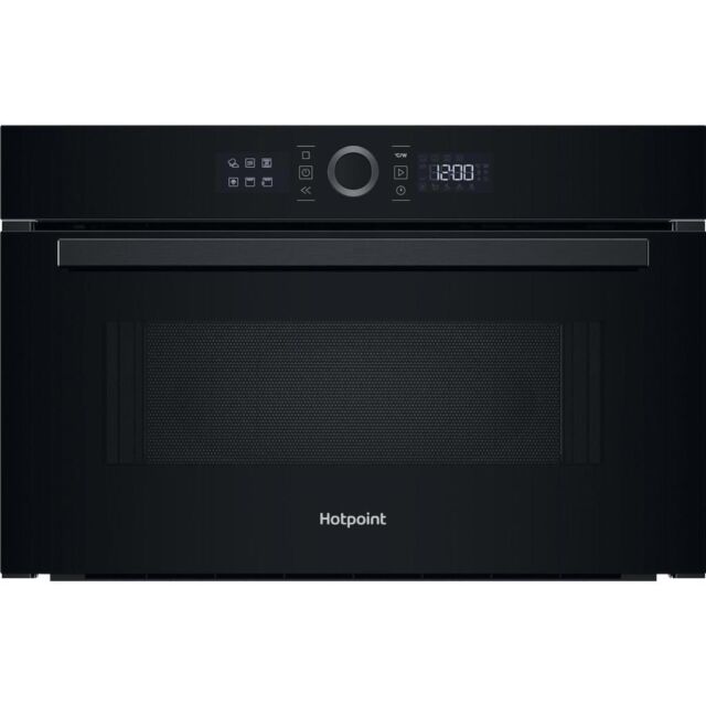 Hotpoint HMD44MBUK Built-In Microwave Oven and Grill - Black