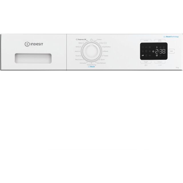 Indesit C YD 92D WW UK Freestanding 9kg Heat Pump Tumble Dryer