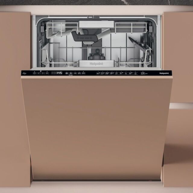 Hotpoint H8I HP42 L UK Hydroforce 60cm Integrated Dishwasher